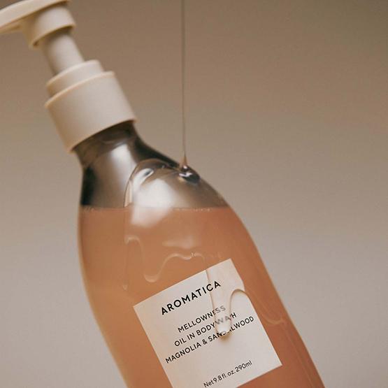 AROMATICA Масло Mellowness для мытья тела Magnolia & Sandalwood 290 мл