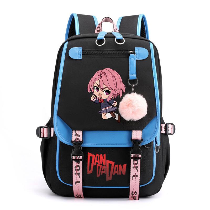 Bold Party Surrounding Animation Schoolbag Male And Female Versatile Primary And Secondary School Students Lightweight Backpack