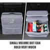 Car Soft Felt Storage Bag Organizer Car Foldable Trunk Bag Car Accessories For Skoda Octavia MK2 MK3 2 A7 Fabia Karoq Kodiaq Superb Rapid Yeti