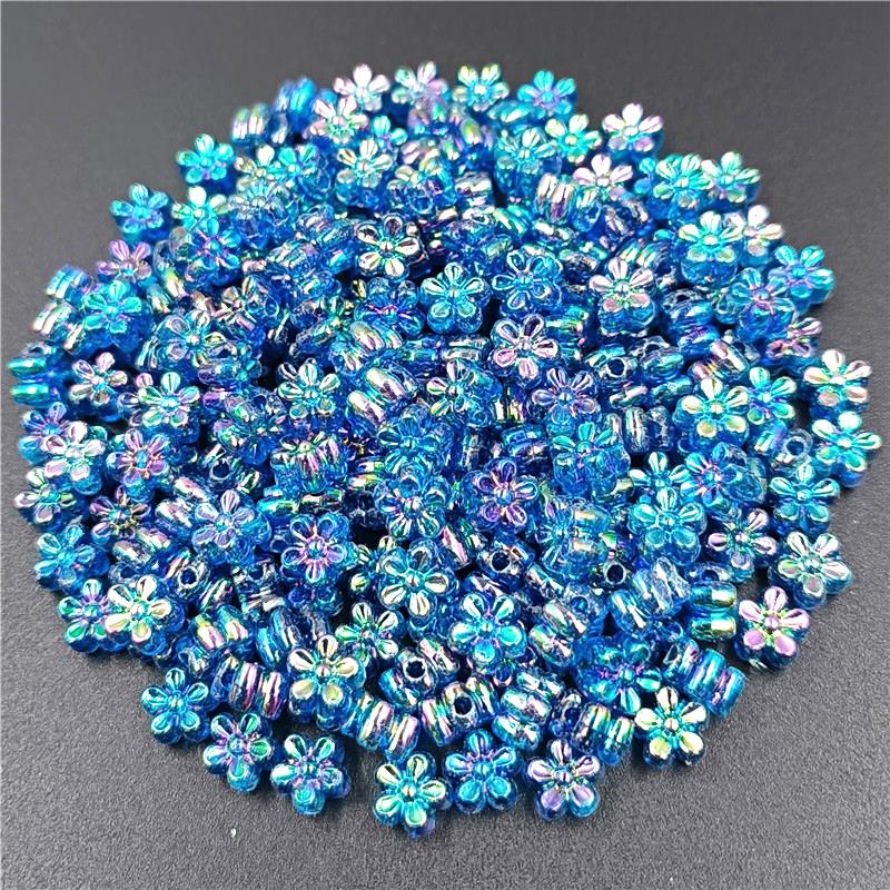 Модные ювелирные материалы 80 шт./лот DIY аксессуары ручной работы 7 мм акриловый браслет ожерелье свободные бусины-разделители, смешанные для изготовления ювелирных изделий, подарков