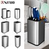 Kitchen Knife Holder Multi-functional Inserted Knife Storage Stand Cutlery Scissors Cooking Utensils Knife Tool Organizer