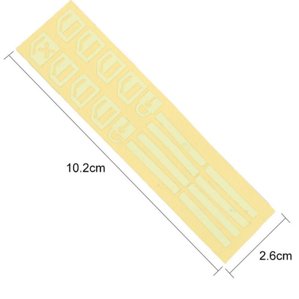 Автоаксессуары Наклейка на автомобиль Флуоресцентные наклейки Светящаяся наклейка Новая наклейка на переключатель стеклоподъемника