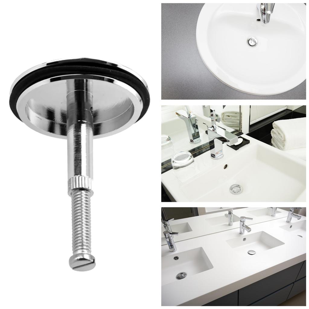 Регулируемая заглушка для сливного отверстия из латуни, заглушка для ванны, 43 мм, латунный сливной фильтр, простой в использовании для сливного фильтра ванны в ванной комнате