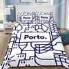 Duvet Cover Pillowcase Bedding Set Football Club FC P-Portos Adult Boy Girl Bedroom Decoration Children Single Double Large Size