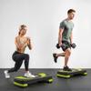 Aerobic Stepper, Height-Adjustable, for Indoor and Outdoor Use, Load Capacity up to 150 kg, 80 x 31 x 10-20 cm, Green