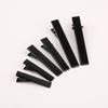 Trendy Unisex 10PCS/Pack Hair Accessories DIY Girl Black Rhodium Barrette Adult Hair Clips Gifts Women Silver Kids