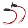 Вилка и розетка для троллингового мотора DC12V с 2 проводами, утопленный монтаж, Plug and Play для морских лодок, каяков