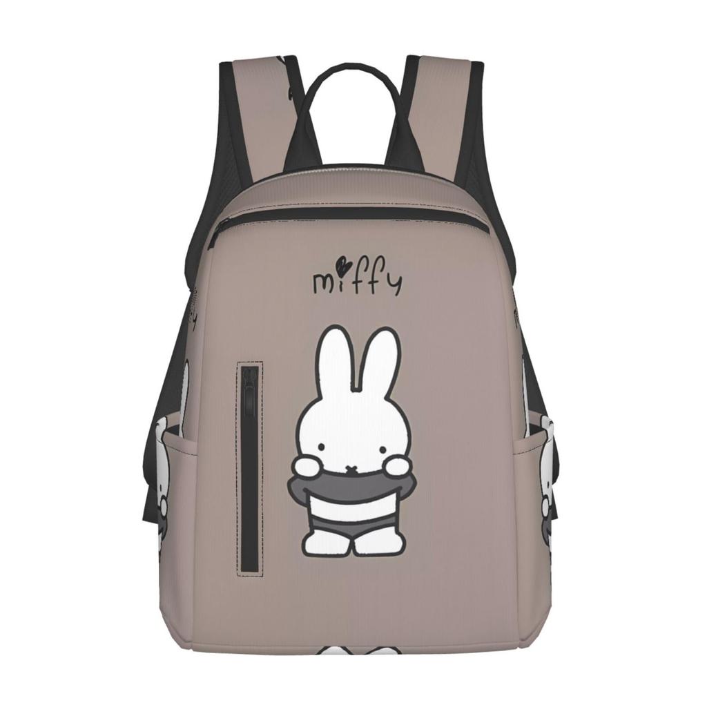 Рюкзак Daypack Asamike, Стильный, Милый дизайн с Миффи, Повседневный, Большой вместимости, Популярный, Многофункциональный, Идеальный подарок для колледжа и старшей школы