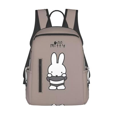 Рюкзак Daypack Asamike, Стильный, Милый дизайн с Миффи, Повседневный, Большой вместимости, Популярный, Многофункциональный, Идеальный подарок для колледжа и старшей школы