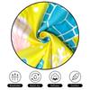 Quick-Dry Beach Towel With Sea Turtle Coral Fringe Design Foldable Portable Storage Bag Bath