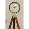 Настольные и напольные часы в викторианском лондонском винтажном стиле с регулируемой деревянной подставкой для штатива Декор для домашнего офиса 60 x 12 дюймов