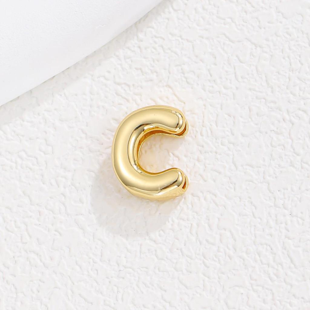 Регулируемый стальной браслет с 26 буквами английского алфавита - Ремешок для часов 10 мм, Ювелирное украшение для рук