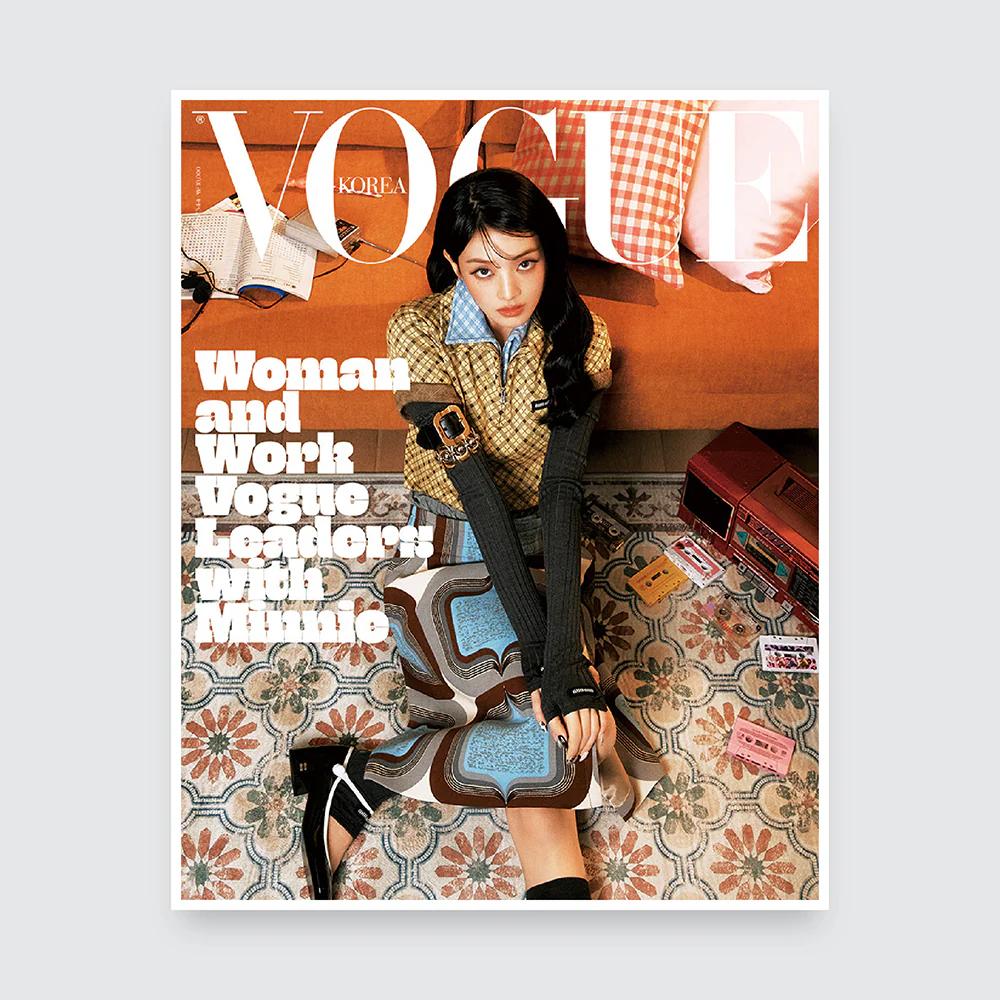 Журнал VOGUE Korea 2025, март, ЧАН ВОНЁН, ЧЭЁН, ХАН ХЁДЖУ, Krystal