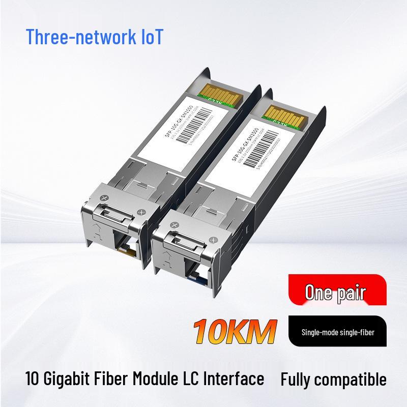 10G SFP Оптический Модуль, Одномодовый/Многомодовый, Одноволоконный/Двухволоконный, Дальность 3 км - 120 км, Совместим с Оборудованием Основных Брендов