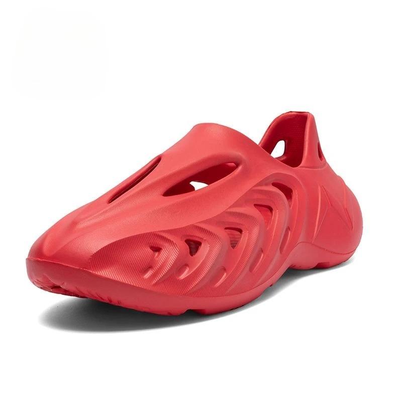 Fashion Hole Shoes for Men Camouflage Sports Beach New Fashion Japanese Open Toe Eva Non-slip Expensives Cheap Liquidation Man Sandals