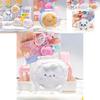 Cute Sweet Cake Plush Cake Roll Keyring Soft Plush Doll Keychain Adorable Gift