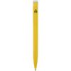 Plastic pen recycled "Aix" (blue ink) Yellow