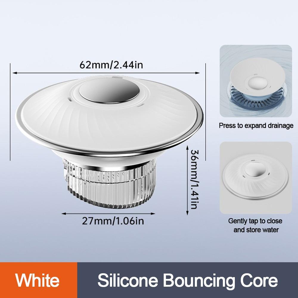 Пластиковый сердечник слива для пола, сетка для раковины против засоров, полезный всплывающий фильтр для слива, аксессуар для ванной комнаты