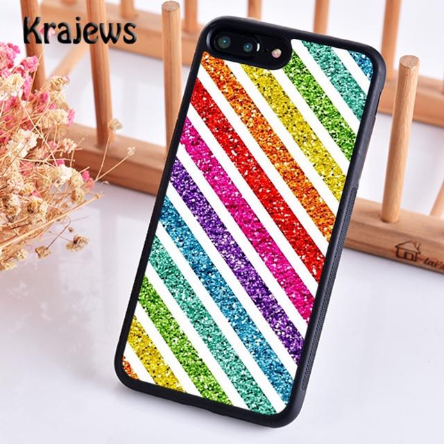 Krajews Gay Pride Flag LGBT Soft Phone Case Cover For IPhone 18 17 Air 16 15 14 plus 11 12 13 pro max Plus coque Fundas