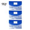 Plastic File Pouch Expandable Document Folder with Label Slot, Layered Design Waterproof PP Business Envelope, Secure Rope Closure Organizer
