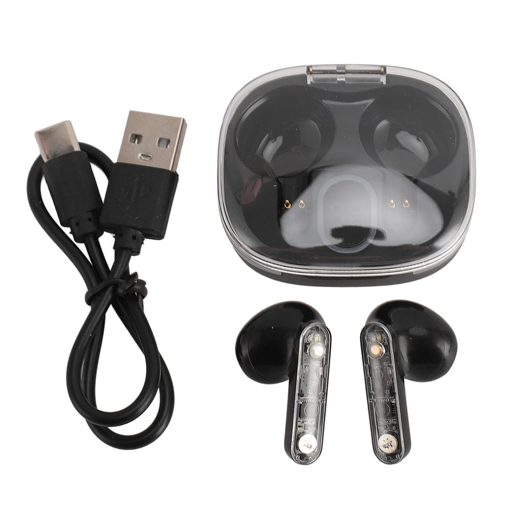 Bluetooth Earbuds Stereo Bass Touch Control Wireless Bluetooth 5.3 Headphones with Digital Display Charging Case