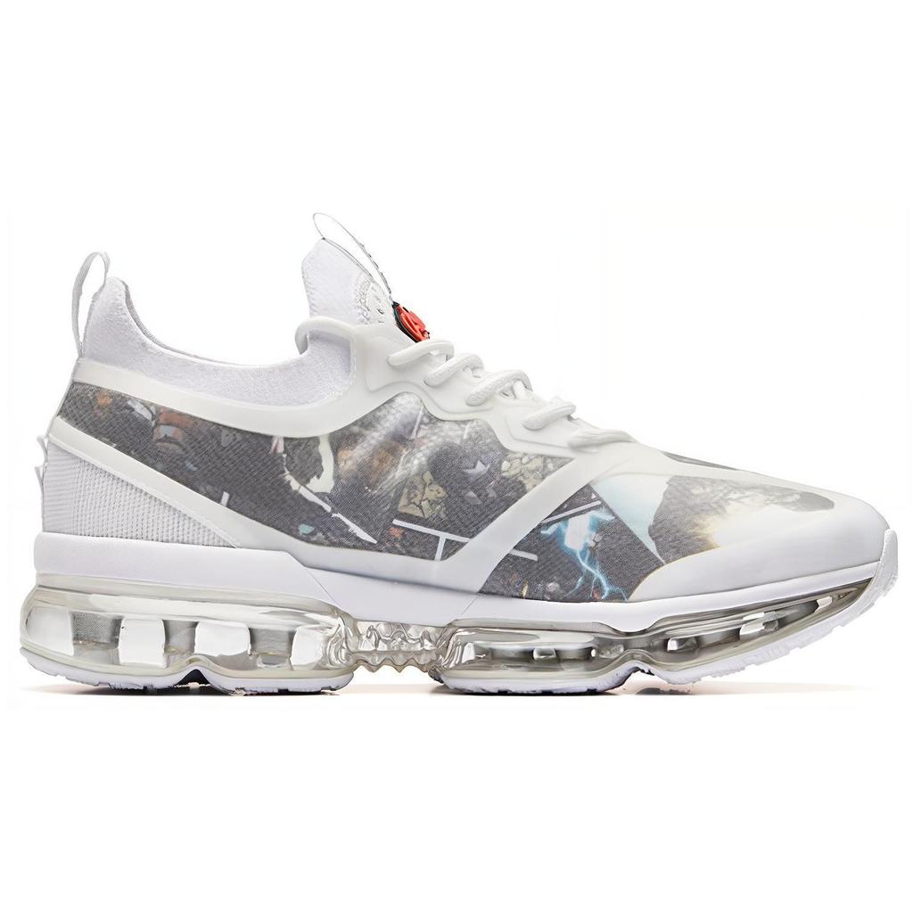 Anta Marvel X Seed Первое поколение Мстителей Удобные амортизирующие нескользящие износостойкие кроссовки с низким верхом для бега Мужские кроссовки 91925503-10