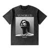 Yungblud Lowlife Логотип Альбома Выстиранные Футболки Мужская Женская Одежда Мода Футболки с Коротким Рукавом Хлопок Оверсайз Футболка Топ