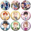 32/44/58mm Hetalia World Stars Anime Handmade Round Brooch Exquisit Enamel Lapel Pins for Gift Clothes Hat Backpack Accessorie