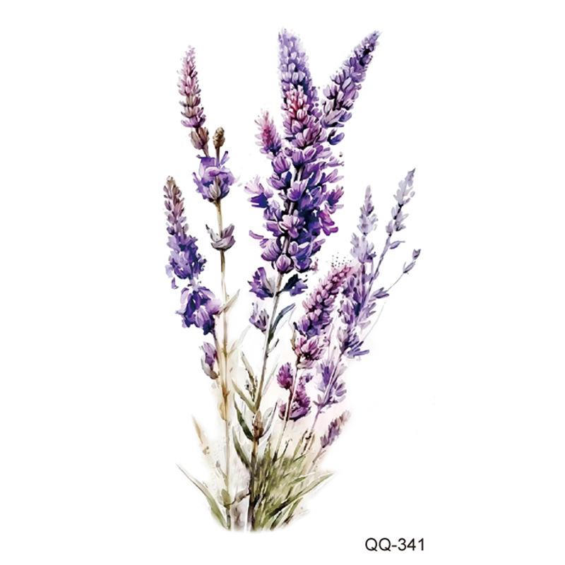 Маленькая водонепроницаемая временная татуировка-наклейка, цветные перья, цветы, листья, планета, луна, женский боди-арт, запястье, шея, поддельные татуировки для мужчин