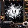 Wall Hanging Tapestry Fulham Football Print Cloth for Living Room Bedroom Home Decor
