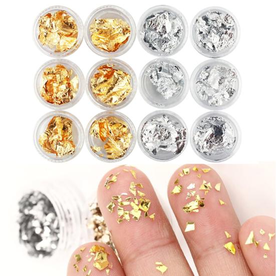 Lightweight Nail Cover Glitter Paper Long Lasting