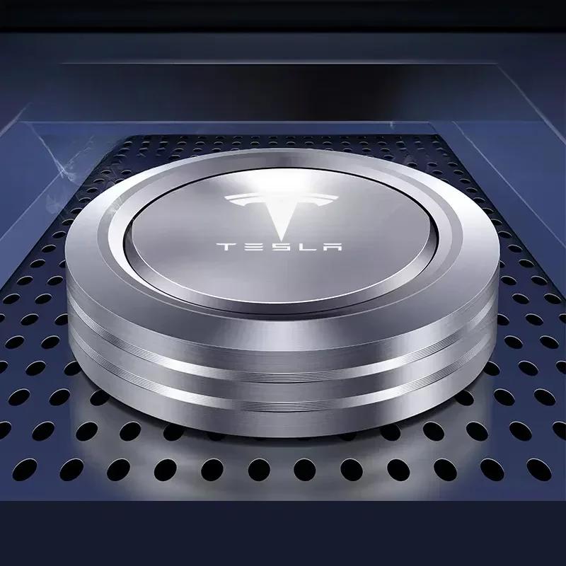 Наклейка 2025 Новый ароматизатор воздуха для салона автомобиля Tesla, диффузор с ароматерапией для Tesla Model 3 Model X S 2016-2023 Режим