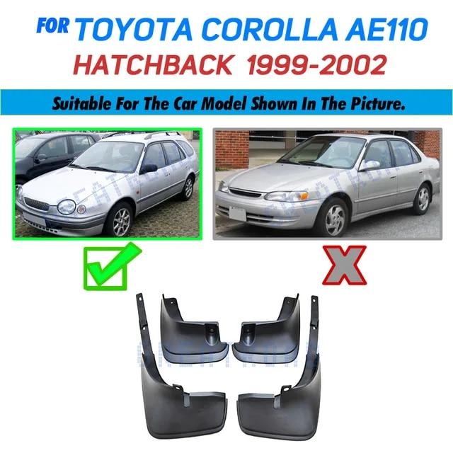 Передние и задние брызговики для Toyota Corolla AE110 1999 2000 2001 2002 Брызговики