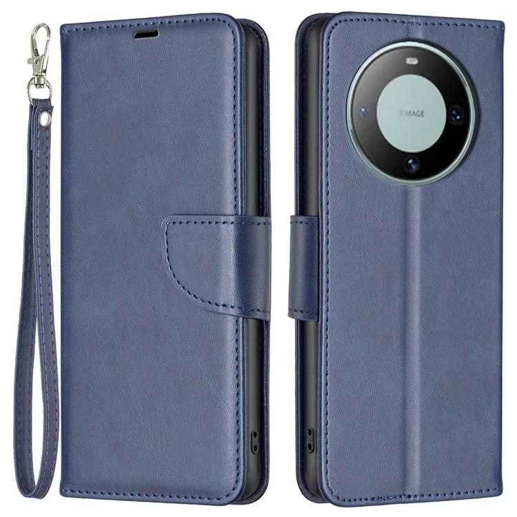 For Huawei Mate 60 Book Style Phone Wallet Case Textured PU Leather Stand Phone Cover