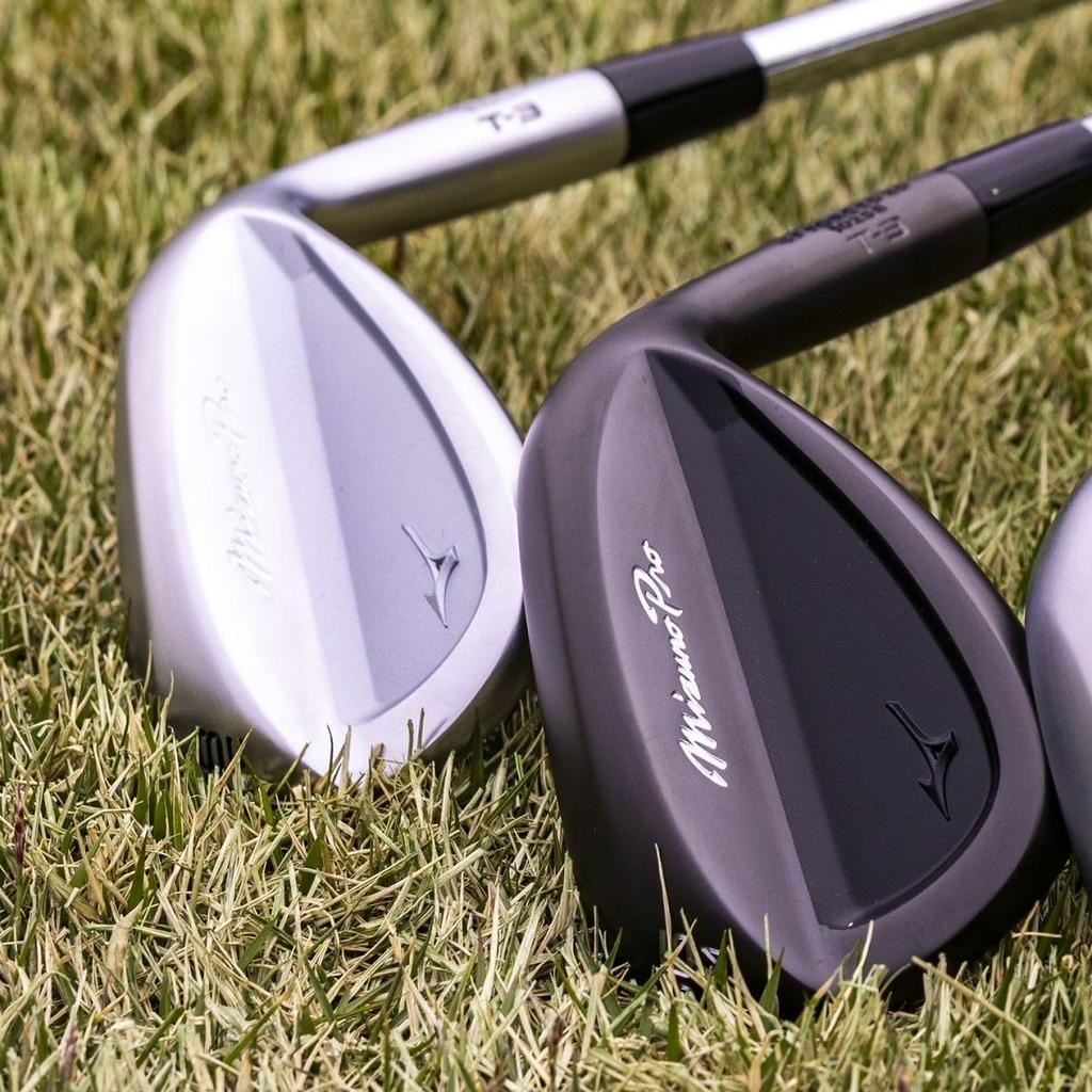 MIZUNO Pro Black IP 950GH neo Lightweight Steel S 5KJKB246 T-3 Wedge, Men's, Finish, N.S.PRO Shaft, 58° Loft, 8° Bounce, Flex,