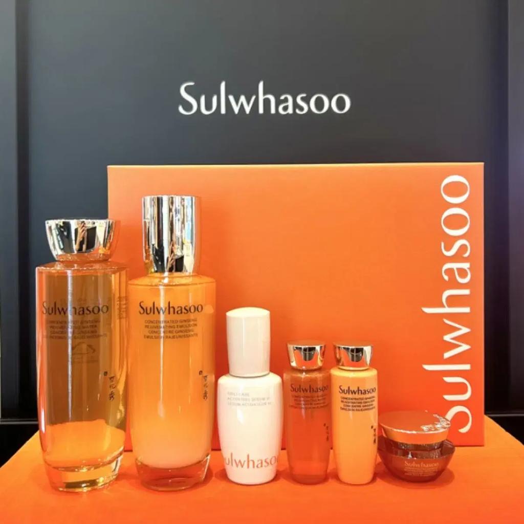 Concentrated Ginseng Rejuvenating 2pc Set 6items Korean Luxe Set