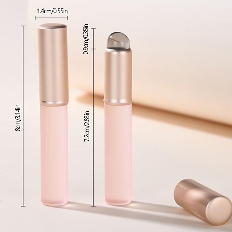 1Pcs Silicone Lip Brush Round Head Brush Concealer Brush Lip Brush Finger Pulp Brush Lipstick Cover Makeup Brush Makeup Tools