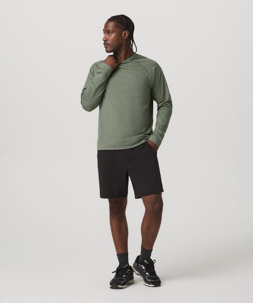 VUORI [Men'S] Coronado Crew - Relax Fit_Camouflage Green_Vr16120024