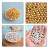3-12Mm Round Non-Porous Abs Color Imitation Pearl Loose Beads Diy Handmade Jewelry Nail Bead Clothing Matching