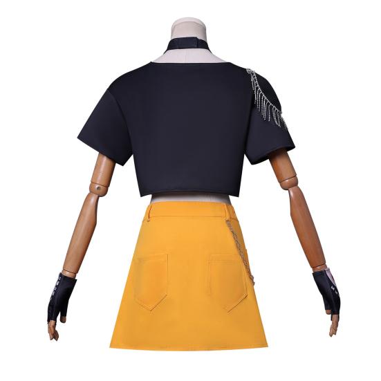 Rumi Inspired Cosplay Costume Korean Style Demon Hunter Outfit Halloween Party Dress Up Accessory for Girls