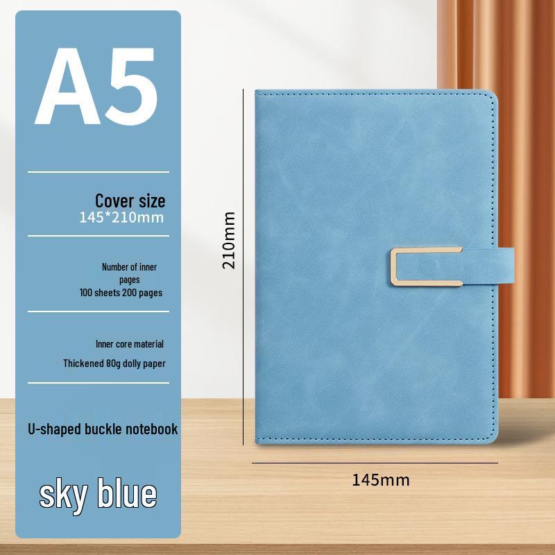 National Trend High-End Customizable Gift Box: Logo-Printed Commemorative Notebook and Diary Set