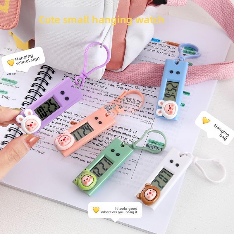 Cute Cartoon Digital Desk Clock With Timer For Kids And Classroom Time Management