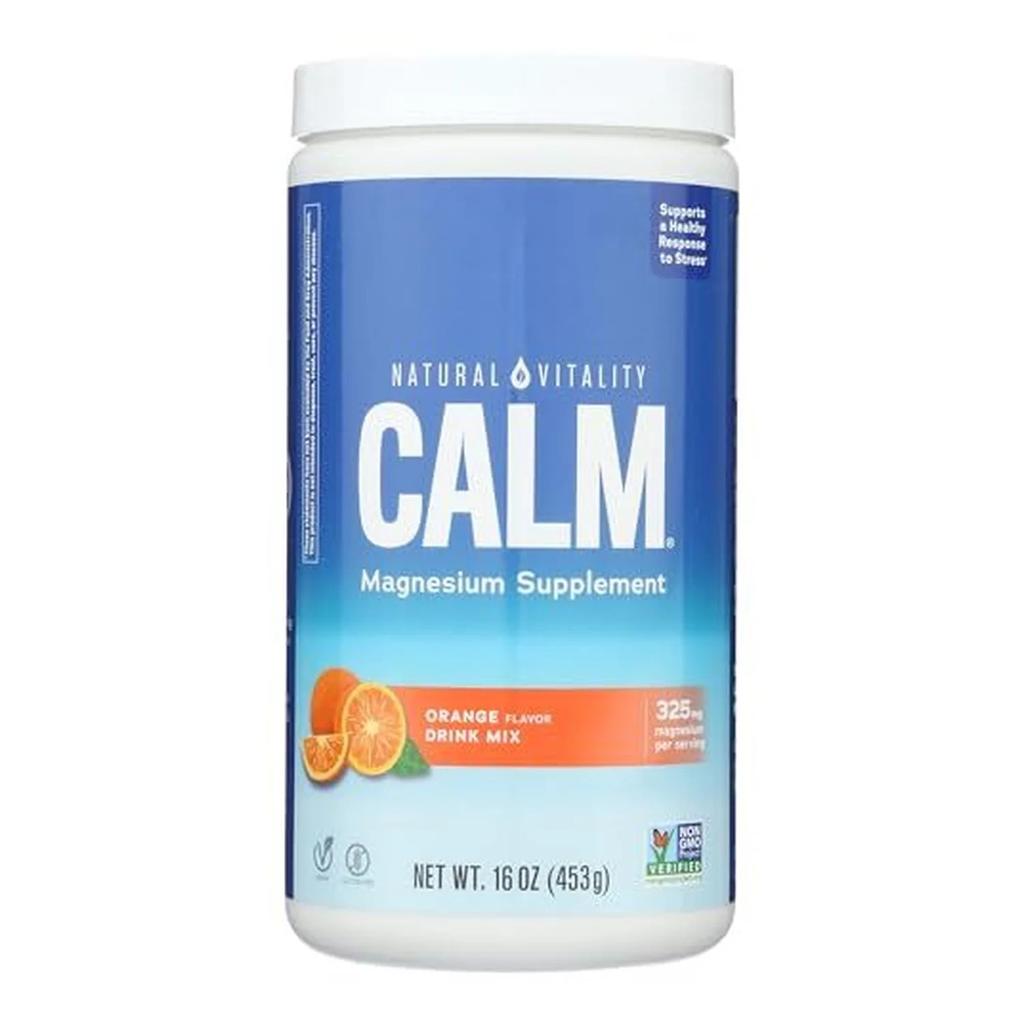 Natural Calm, Orange - 453 grams