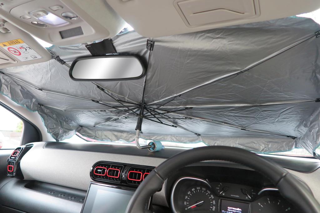 Doraemon Sunshade Car Front Umbrella for Kei Cars and Passenger Heat Cute Character Doraemon Cars, Sunshade, Protection,