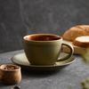 Creative Kiln Coffee Cup Saucer Japanese-style Household Ceramic Coffee Cup Afternoon Tea Cup, Coffee Latte Cup