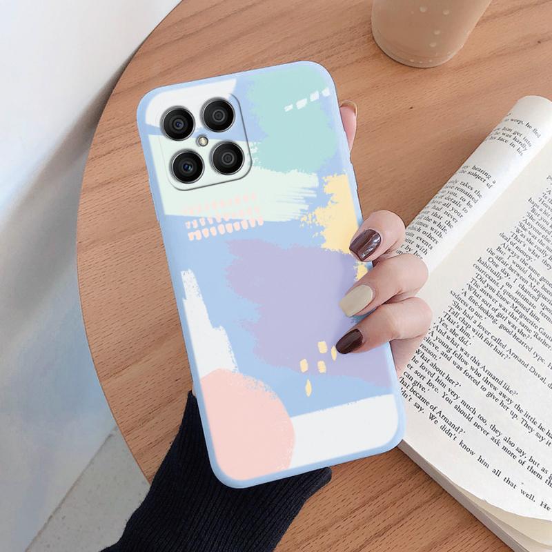 Печатные Прозрачные Узорчатые Чехлы для Телефонов Чехол Cover TPU Для Samsung Iphone Xiaomi Ударопрочный Чехол для Мобильного Телефона