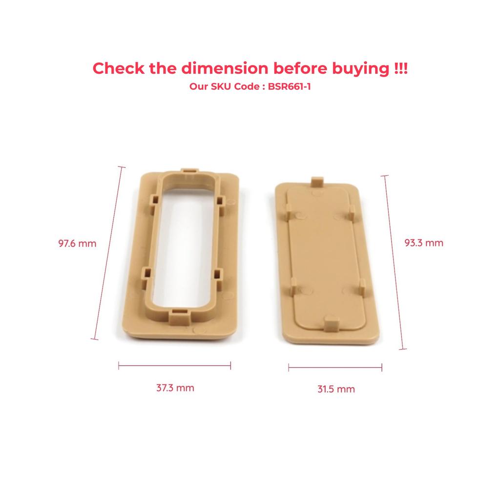 ESR661-1 Ручка шторки люка бежевая для Mercedes W202 W203 W208 W209 W210 W211 W215 W219 W220 W240 W140 A21178406447