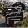 Новая мужская футболка с коротким рукавом 2026 года GS Adventure Motorrad для езды по бездорожью, летний повседневный топ для мотоциклетных путешествий, для поклонников туризма