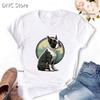 Tee Shirt Femme Cavalier King Charles Spaniel Funny Dog Print T Shirt Women Fashion Harajuku Shirt Top Summer Femme T-Shirt Tops