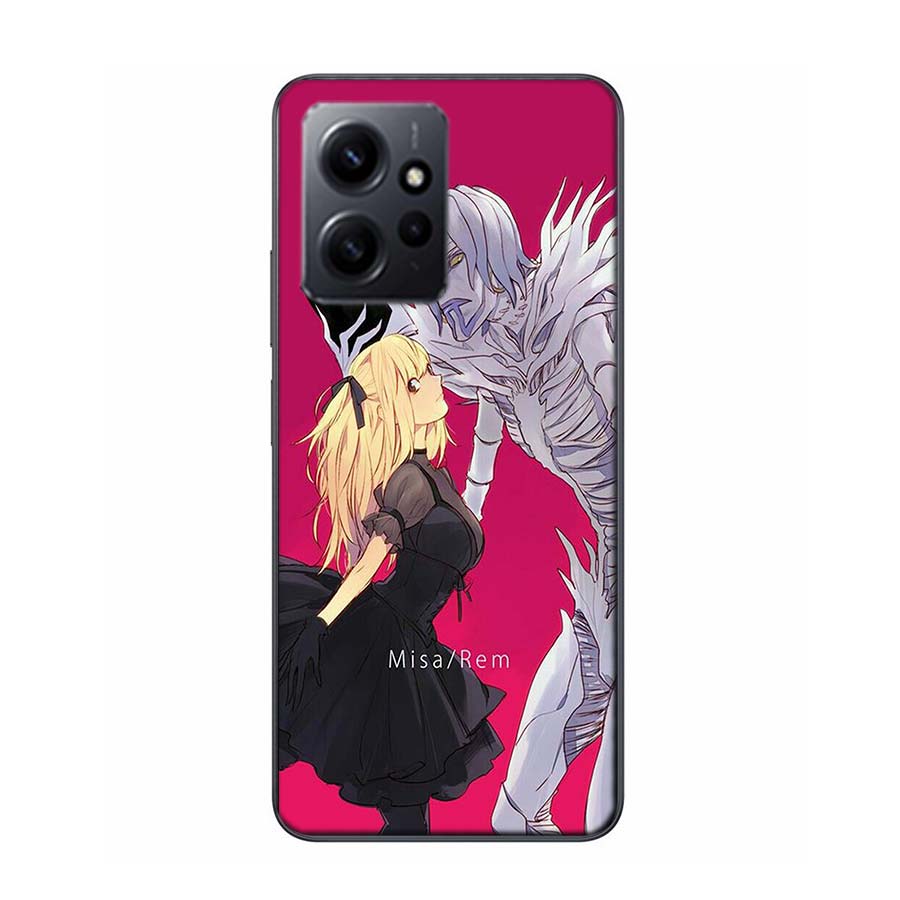 Anime Death note Amane Misa Phone Case For Redmi 12 13C 12C 15C 9 10 10C Note 13 Pro Plus 14 15 Pro 9T 9C 9A TPU Soft Cover Clea